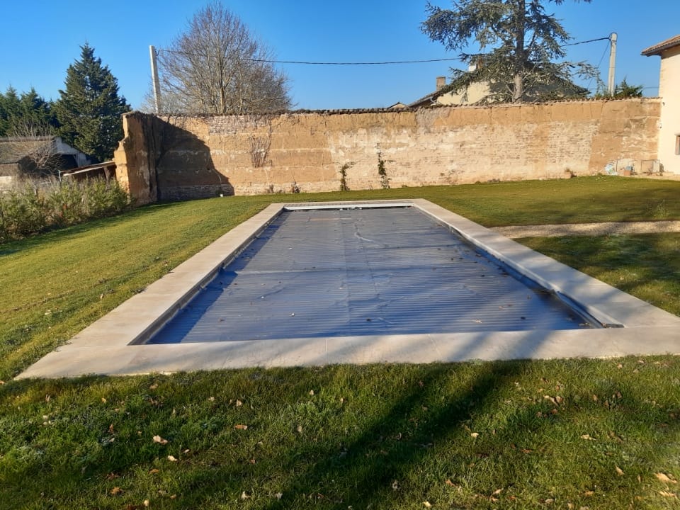 Cluny 71 aménagement piscine terminé